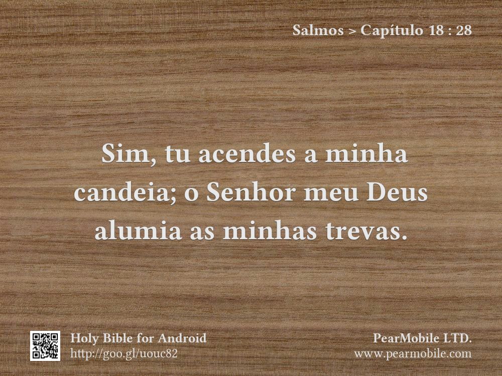 Salmos, Capítulo 18:28